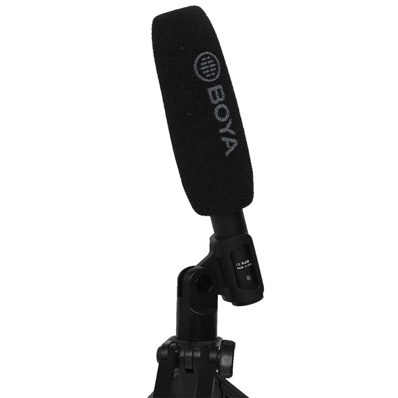 میکروفون شاتگان کندانسور Boya BY-BM6040 + پاپ فیلتر - 5