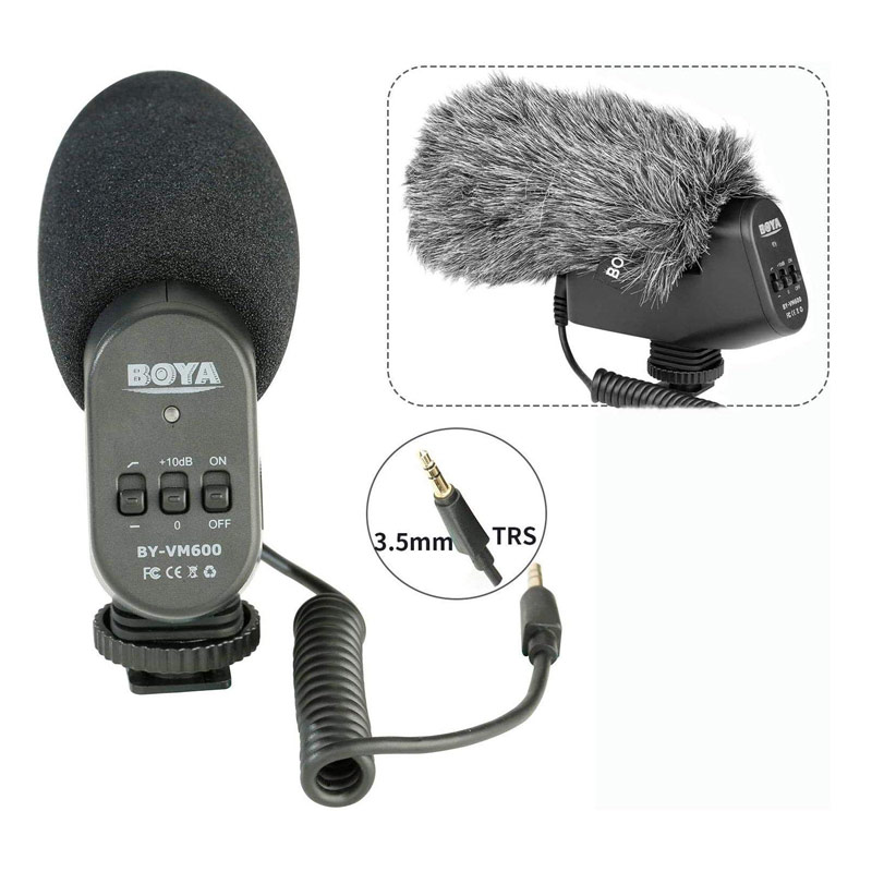 میکروفون شاتگان کندانسور Boya BY-VM600 - 8