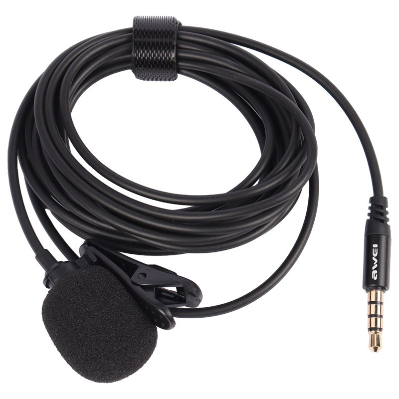 میکروفون یقه ای Awei MK1 - 4