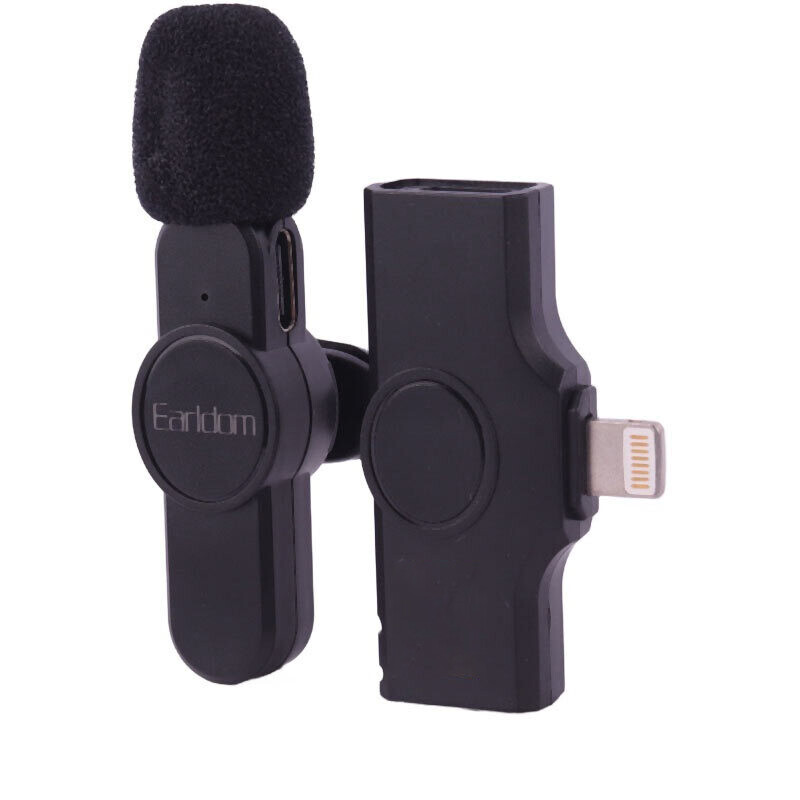 میکروفون یقه ای بی سیم ارلدام ET-MC3L Lightning