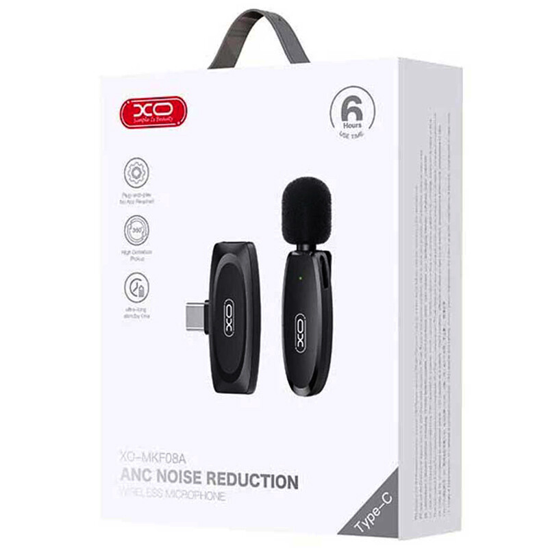 میکروفون یقه ای بی سیم ایکس او XO-MKF08A Type-C - 2