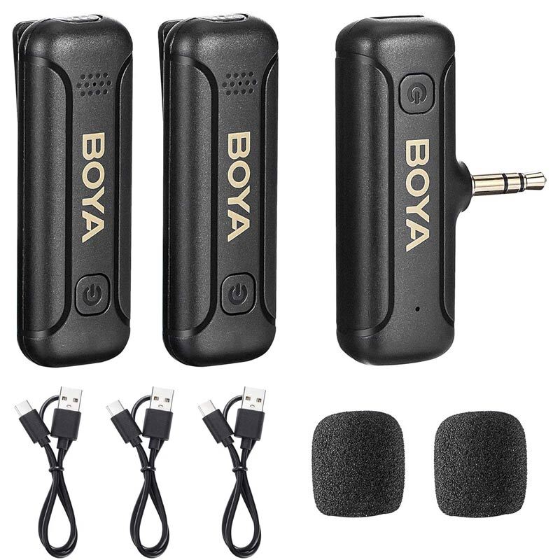 میکروفون یقه ای بی سیم Boya BY-WM3T2-M2 - 2