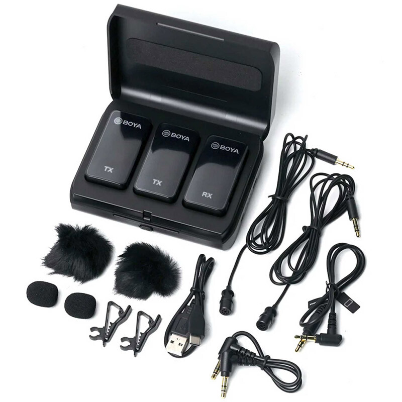 میکروفون یقه ای بی سیم Boya BY-XM6-K2 - 2