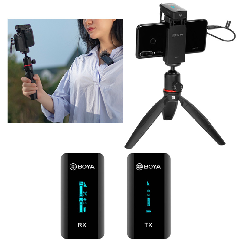 میکروفون یقه ای بی سیم Boya BY-XM6-S1 - 4