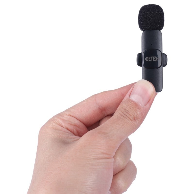 میکروفون یقه ای بی سیم Detex+ DMW33-AUX - 6