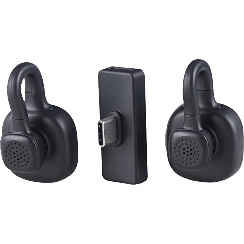میکروفون یقه ای بی سیم دوتایی ارلدام MC18 Type-C - 6