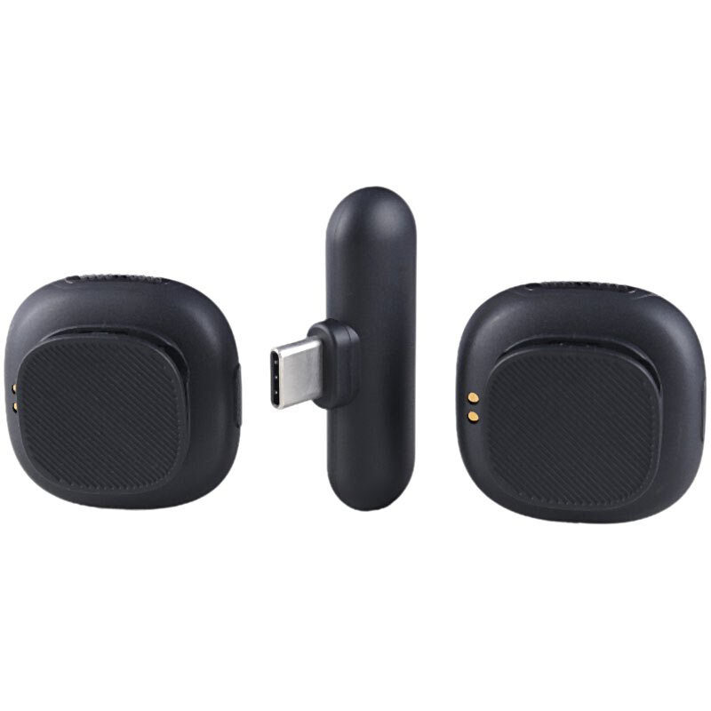 میکروفون یقه ای بی سیم دوتایی ارلدام MC19 Type-C - 8