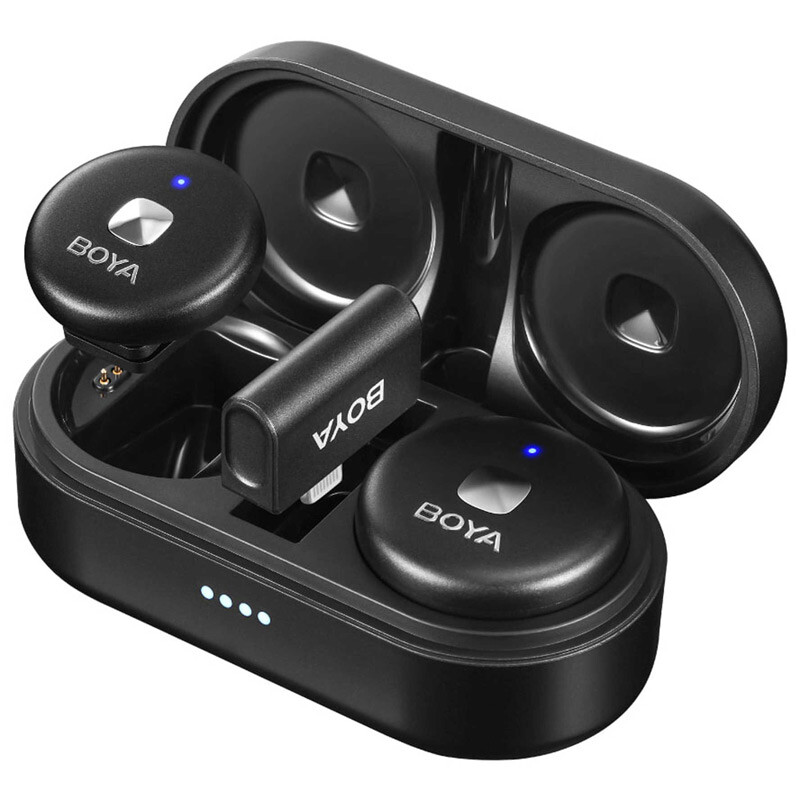 میکروفون یقه ای بی سیم دوتایی بویا Omic-D Lightning