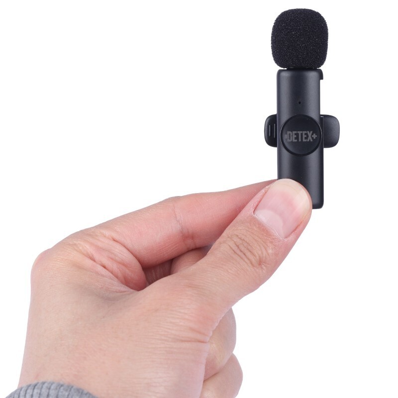 میکروفون یقه ای بی سیم دوتایی دیتکس پلاس DMW34-MIC Type-C - 6