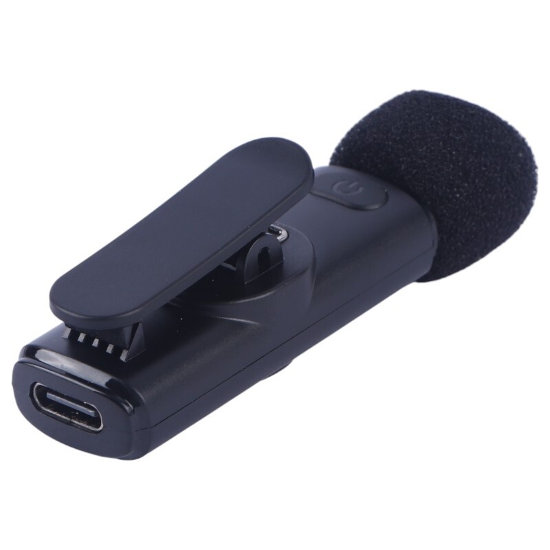 میکروفون یقه ای بی سیم دوتایی گرین لاین GM-76X Type-C - 6