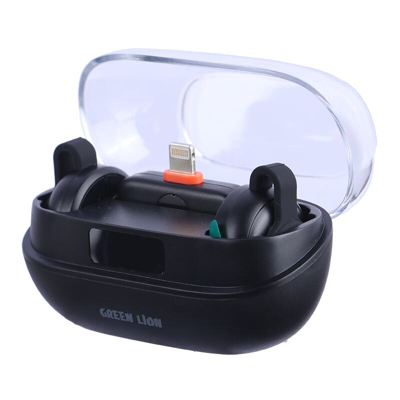 میکروفون یقه ای بی سیم دوتایی گرین لاین GM-91X GNGM91XMIC Type-C / Lightning - 5