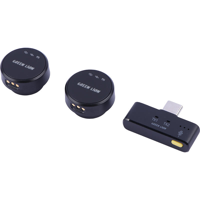 میکروفون یقه ای بی سیم دوتایی گرین لاین GM-92X Type-C - 5