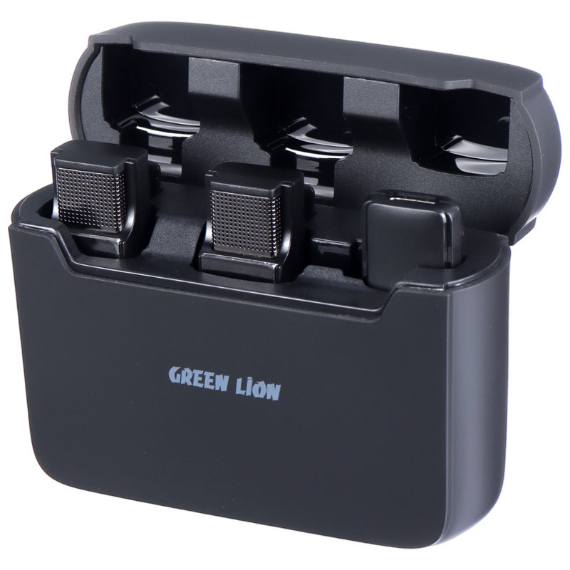 میکروفون یقه ای بی سیم دوتایی گرین لاین GN2IN1DDMTCBK Type-C - 4