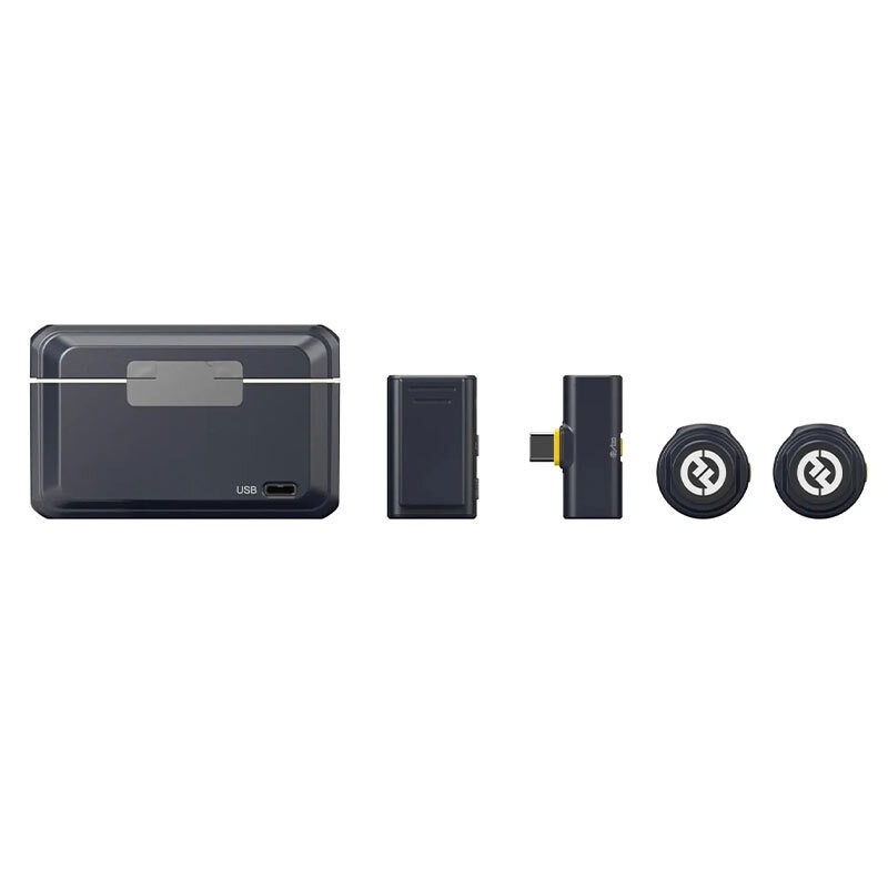 میکروفون یقه ای بی سیم دوتایی هالی لند Lark M2 Mini Combo Type-C - 3