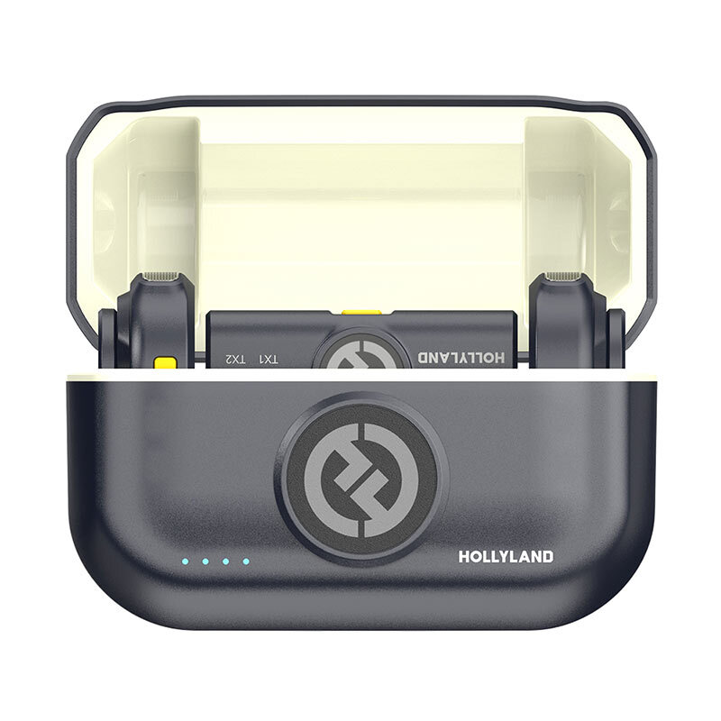 میکروفون یقه ای بی سیم دوتایی هالی لند Lark M2 Type-C - 5