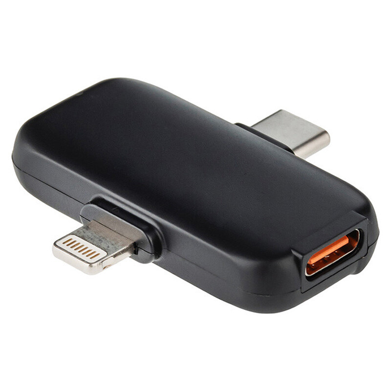 میکروفون یقه ای بی سیم دوتایی هایکو استار HS-MC520 Type-C / Lightning - 7