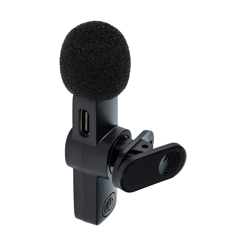 میکروفون یقه ای بی سیم دوتایی هایکو استار HS-MC521c Type-C - 5