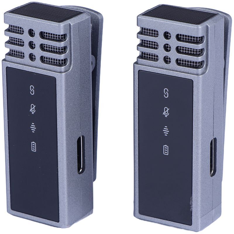 میکروفون یقه ای بی سیم دوتایی جی ماری MW-15 Lightning - 7