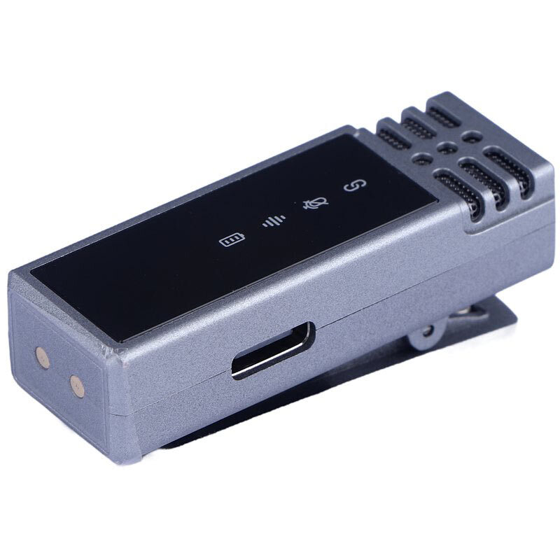 میکروفون یقه ای بی سیم دوتایی جی ماری MW-15 Type-C - 8