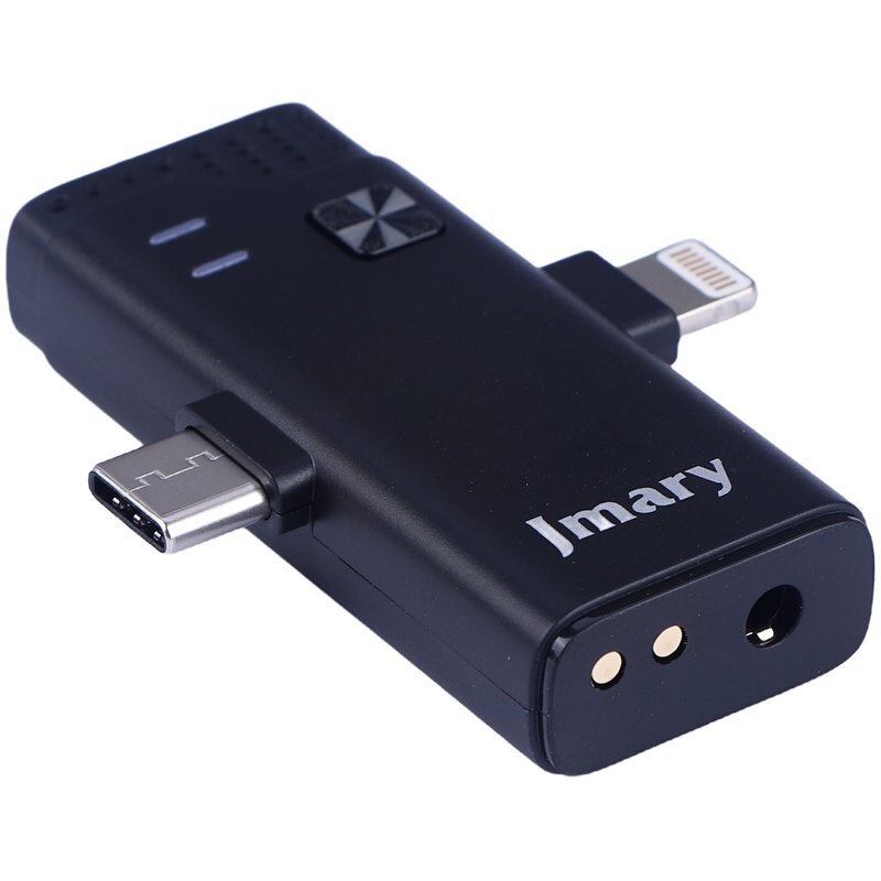میکروفون یقه ای بی سیم دوتایی جی ماری MW-16 Type-C / Lightning - 5