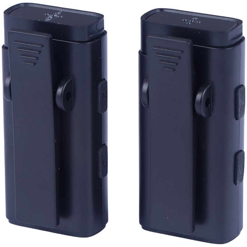 میکروفون یقه ای بی سیم دوتایی جی ماری MW-16 Type-C / Lightning - 7