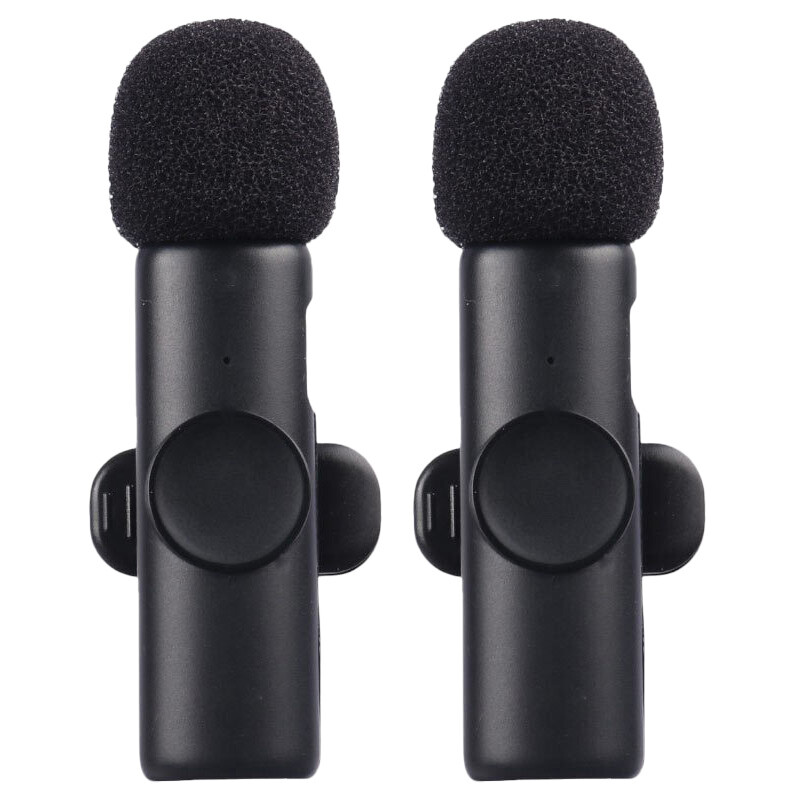 میکروفون یقه ای بی سیم دوتایی رویال RM-K11 Type-C - 3