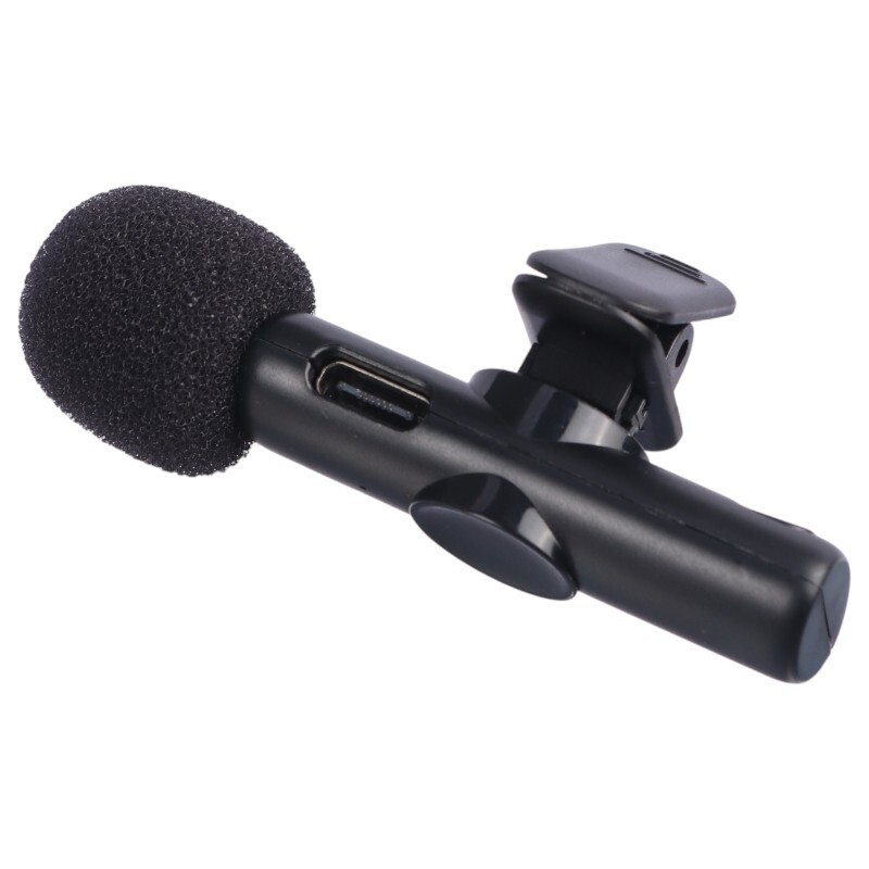 میکروفون یقه ای بی سیم دوتایی رویال RM-K11 Type-C - 5