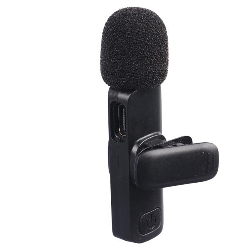 میکروفون یقه ای بی سیم دوتایی رویال RM-K9 Type-C - 8