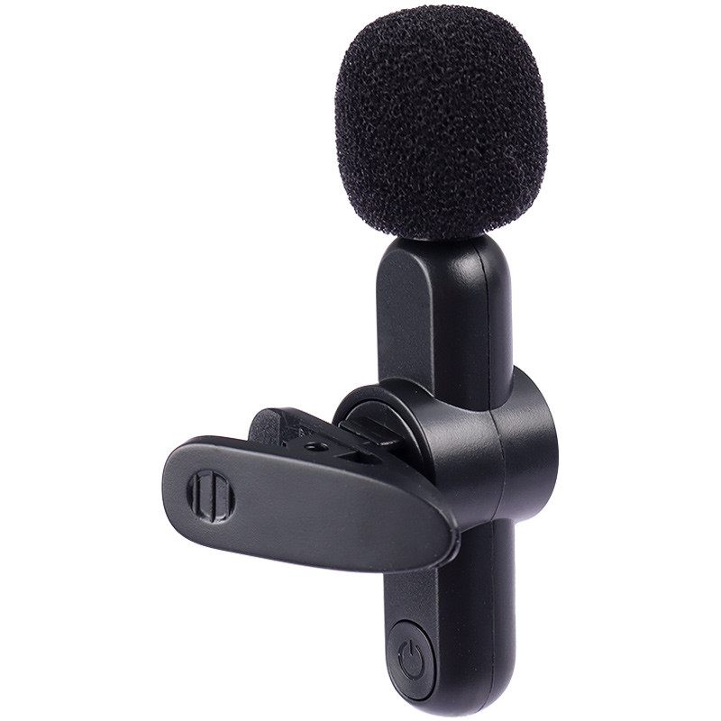 میکروفون یقه ای بی سیم دوتایی ریمکس K10 Type-C - 5