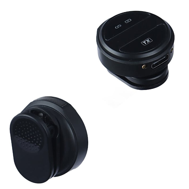 میکروفون یقه ای بی سیم دوتایی SH20 Type-C - 2