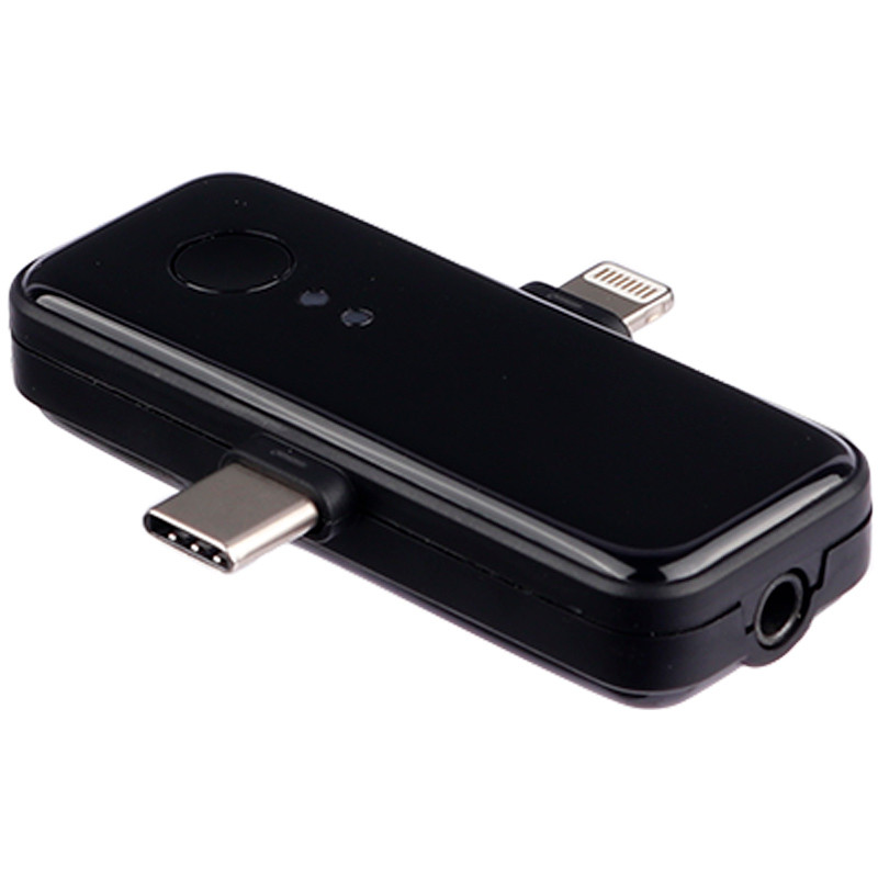میکروفون یقه ای بی سیم دوتایی SX31 Type-C / Lightning - 8