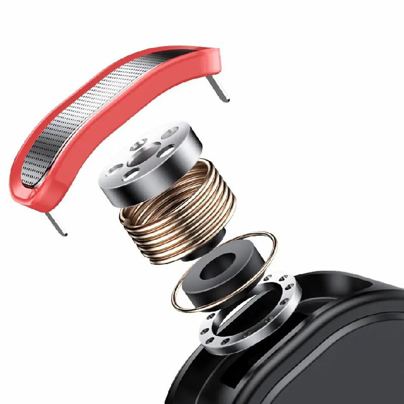 میکروفون یقه ای بی سیم دوتایی یسیدو KR19 Type-C / Lightning - 3