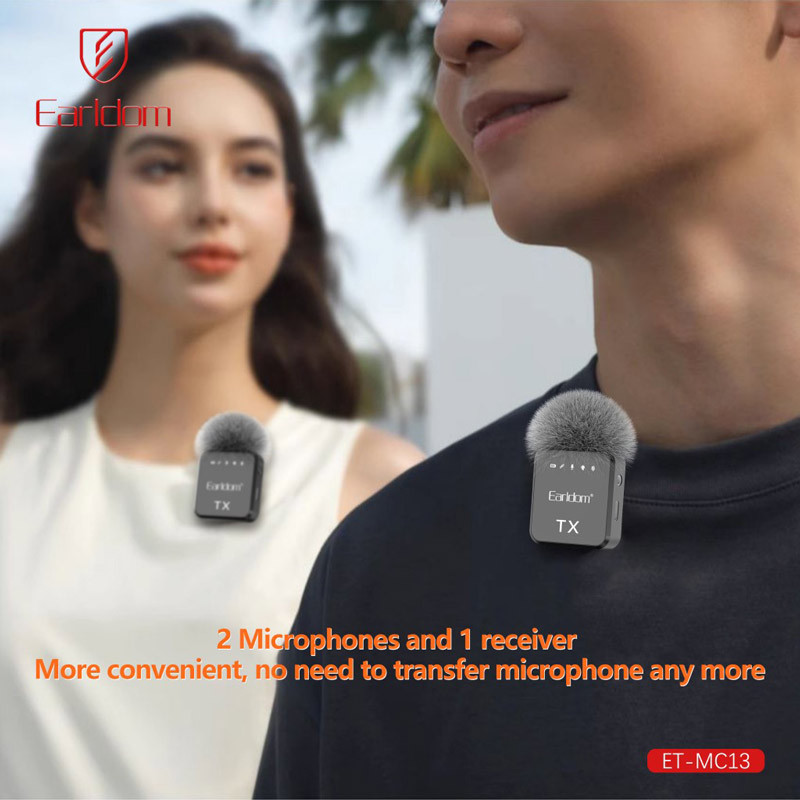 میکروفون یقه ای بی سیم Earldom ET-MC13 - 7