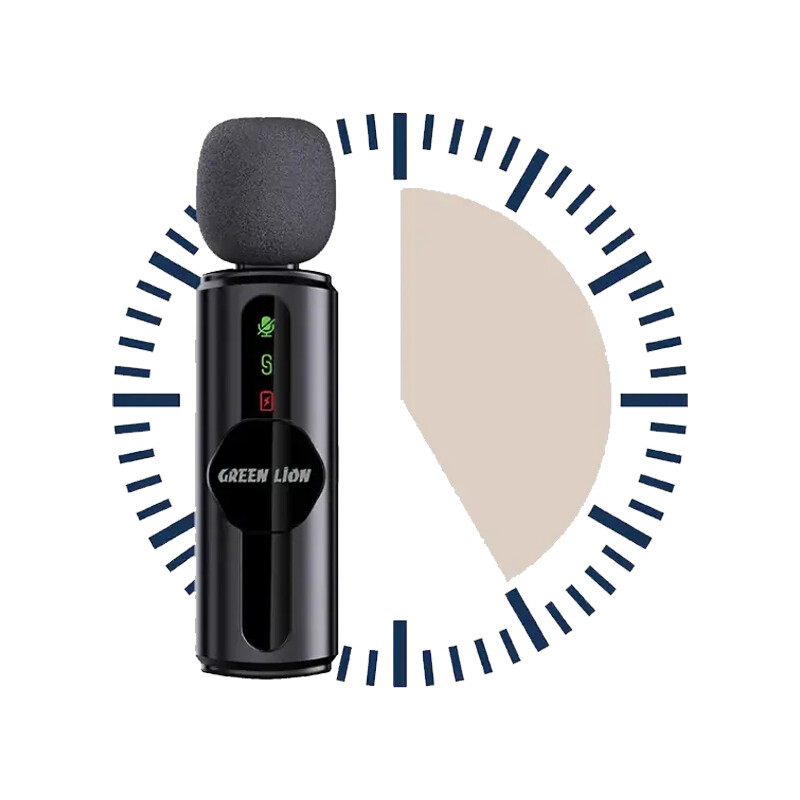 میکروفون یقه ای بی سیم Green Lion GM-80X - 8