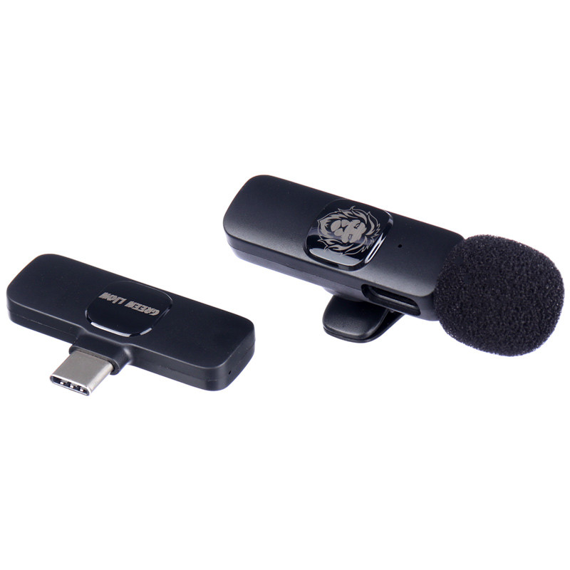 میکروفون یقه ای بی سیم گرین لاین Solo GNSOLOWMICBK Type-C - 4