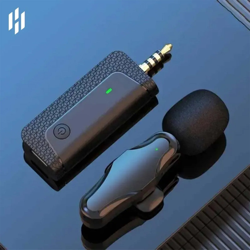 میکروفون یقه ای بی سیم K35 Pro - 7