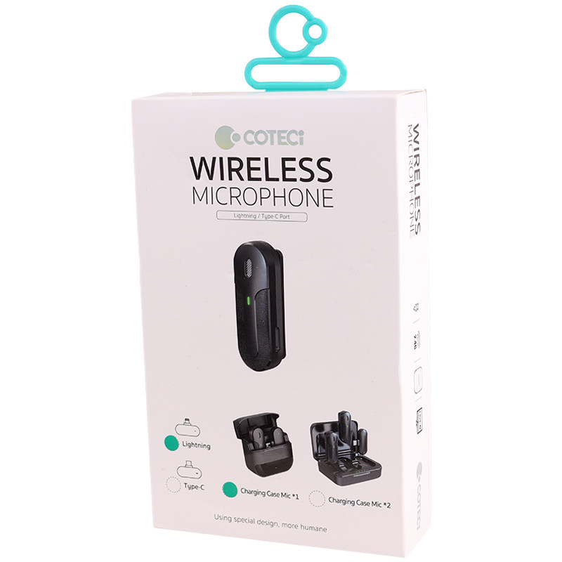 میکروفون یقه ای بی سیم کوتسی 74010Lightning - 2