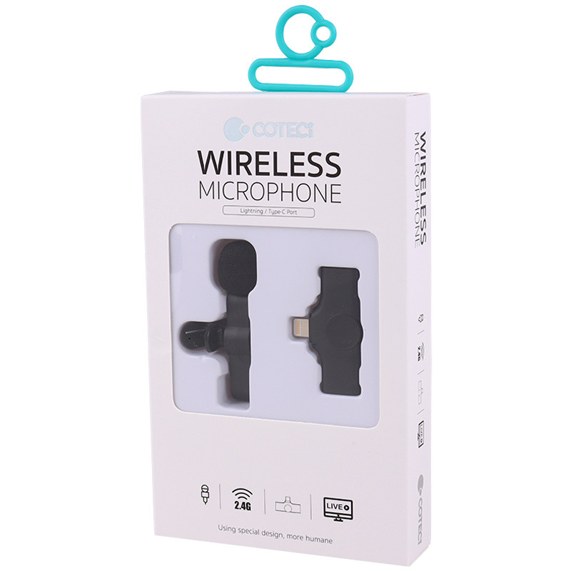 میکروفون یقه ای بی سیم کوتسی&nbsp;74006Lightning - 2