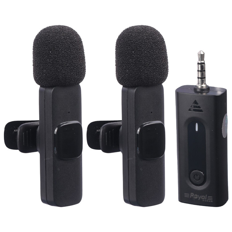 میکروفون یقه ای بی سیم Royal RM-K35 - 2