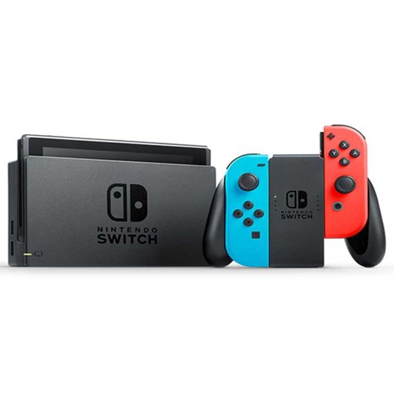 Nintendo Switch Neon Blue and Neon Red Joy-Con + گارانتی - 4