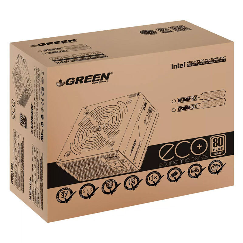 پاور 300 وات گرین Green GP300A-ECO Plus White