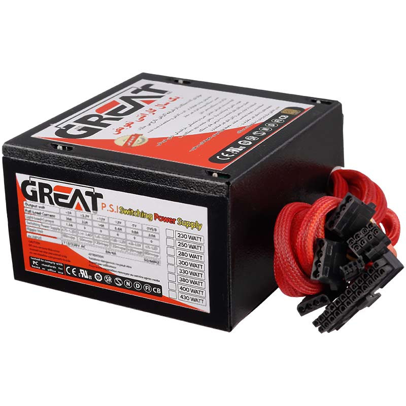پاور 380 وات گریت Great GR380 Bronze - 3