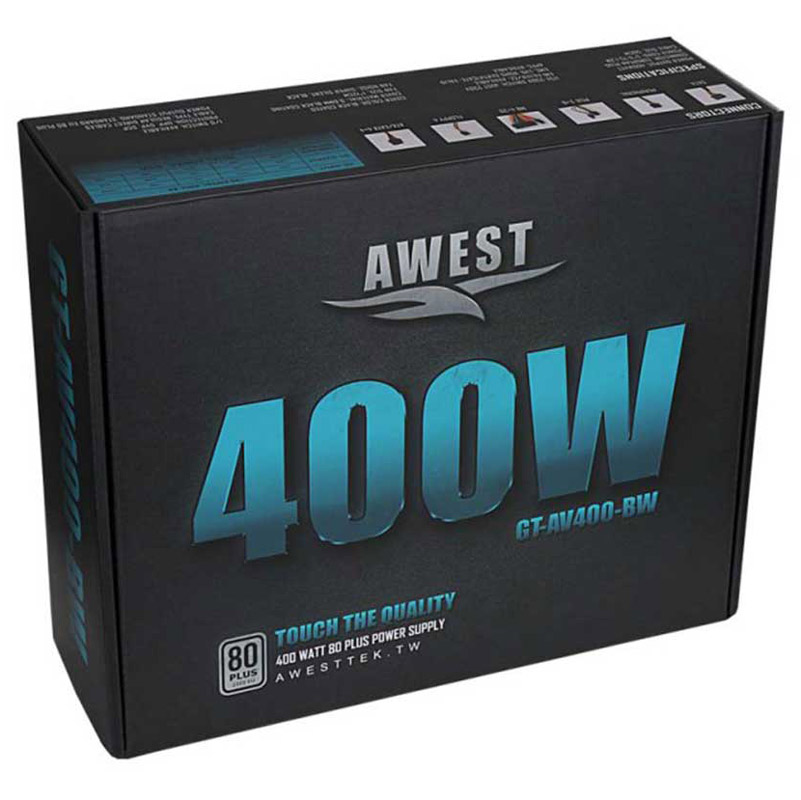 پاور 400 وات اوست Awest GT-AV400-BW Silver - 7