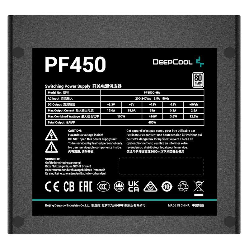 پاور 450 وات دیپ کول DeepCool PF450 White - 5