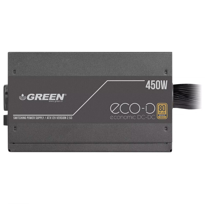 پاور 450 وات گرین Green GP450A-ECO D Bronze - 4