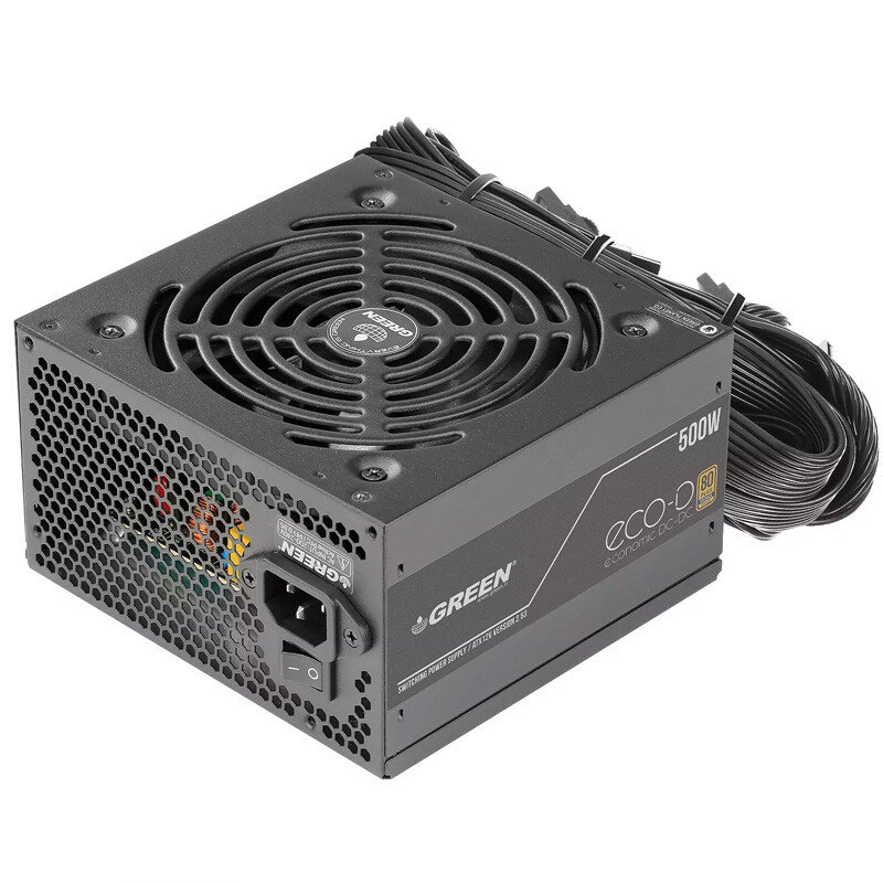 پاور 500 وات گرین Green GP500A-ECO D Bronze