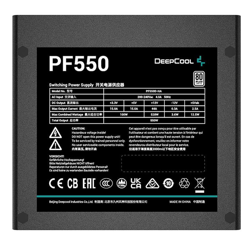 پاور 550 وات دیپ کول DeepCool PF550 White - 5