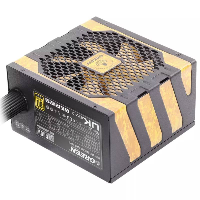 پاور 600 وات گرین Green GP600A-UK EVO Gold - 6