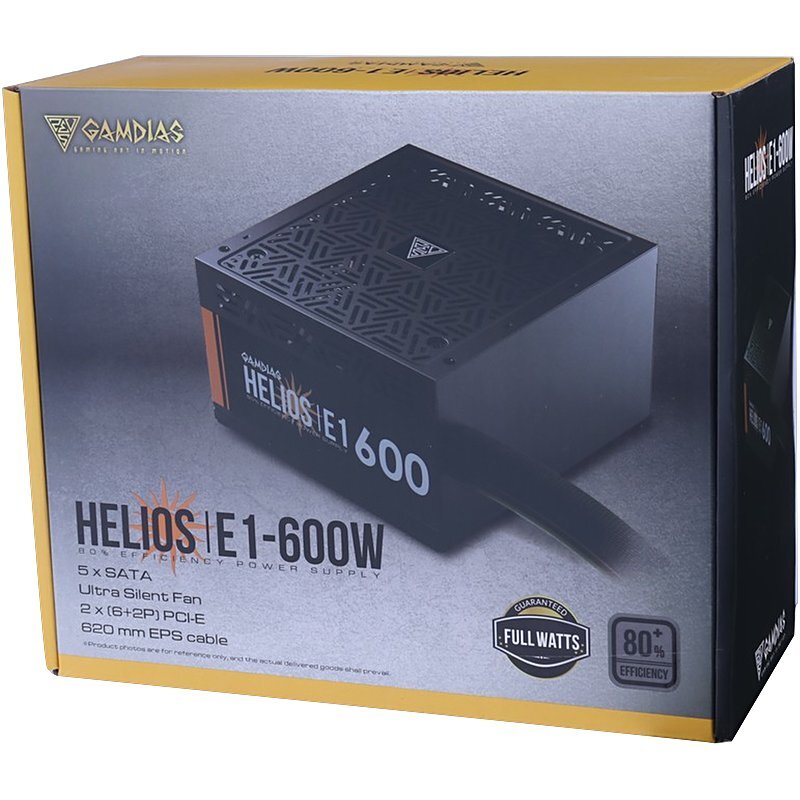 پاور 600 وات گیم دیاس Gamdias HELIOS E1-600 - 2