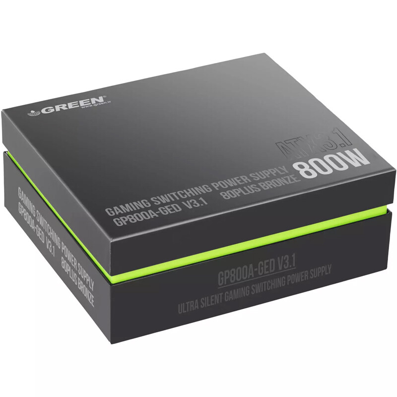 پاور 800 وات گرین Green GP800A-GED V3.1 Bronze - 2